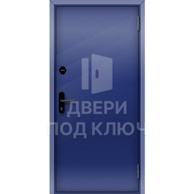 Противовзломная глухая EI-60 однопольная противопожарная дверь ДПК-16857