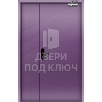 Полуторная искронедающая дверь со скрытыми петлями ДПК-16041